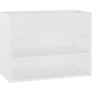 Skobænk 60X30X45 Cm Konstrueret Træ - Betongrå