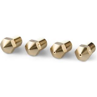RepRap M6 Blandet Størrelser Messing Nozzle 3mm - 4 stk