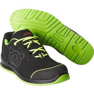 MASCOT FOOTWEAR CLASSIC sikkerhedssko, sort/limegrøn - 37
