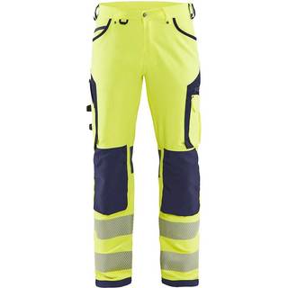 Blåkläder 1197 High vis buks 4-vejs stretch / High vis buks 4-vejs stretch - D92 - High Vis Gul/Marineblå