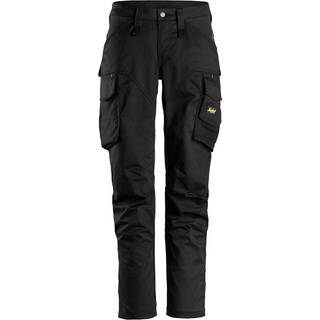 Snickers Workwear 6703 AllroundWork Håndværkerbukser Stretch, Kvinder, Sort Sort