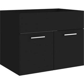 Skab Til Håndvask 41X38,5X46 Cm Konstrueret Træ - Sort / 60 x 38.5 x 46 cm