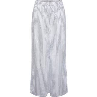 PIECES dame bukser PCJULLA - Bright White Black - XL