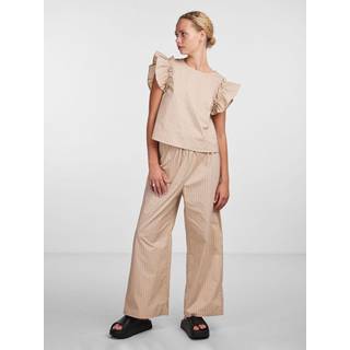 PIECES dame bukser PCJULLA - Nomad black - XS