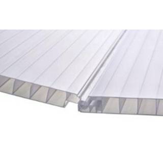 RIAS 2-lags Click-Step termoplade, opal, 16 x 221 x 3500 mm - pakke med 5 stk.