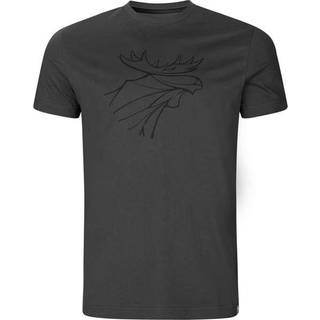 Härkila Graphic T-Shirt 2-Pack T-shirt Herrer størrelse L farve grå