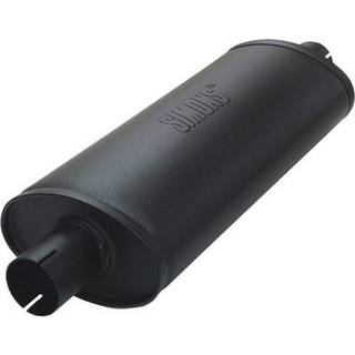 Oval lyddæmper 2" 420mm