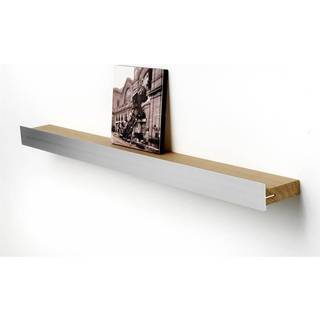 Hoigaard GH-68 gallerihylde, L68 cm, oliebehandlet eg og alu