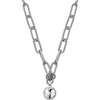 DYRBERG/KERN LISANNA HALSKÆDE 390129 (Silver, Crystal, ONESIZE)