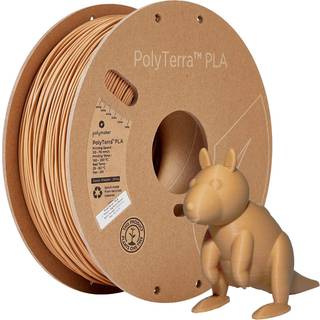 Polymaker - PolyTerra PLA - Wood Brown - 1.75mm - 1kg