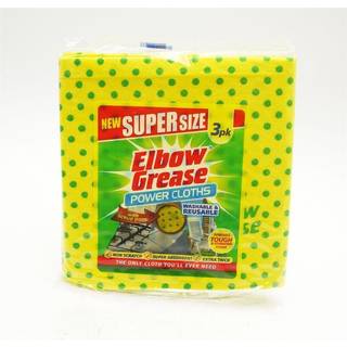Elbow Grease Super Size Power Cloths - 3 stk.