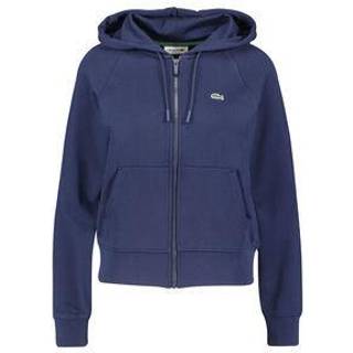 HIK/Lacoste Dame Hoodie Zip