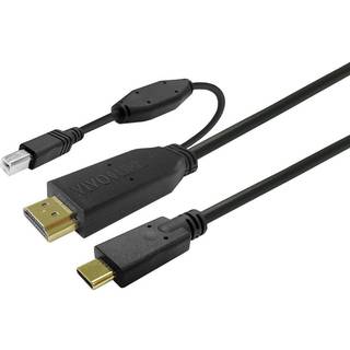 VIVOLINK Touchscreen Cable 5m Black