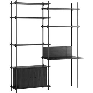 Moebe Reolsystem s.200.2.E - Sort