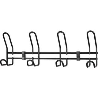 Millex Scala knagerække, 4 knager, 37,5 cm, sort