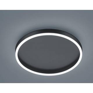 Helestra Sona LED-loftlampe, sort, Ø 40 cm