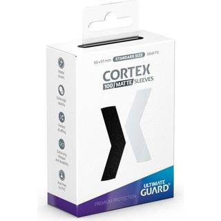 Ultimate Guard Cortex Sleeves Standard Size Matte Black (100)