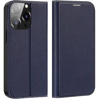 Dux Ducis Skin X2 iPhone 14 Pro Flip Cover - Blå