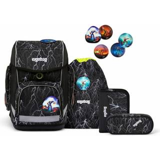 Ergobag Cubo Main Super ReflektBär Schulranzen-Set