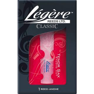 L?gre Reeds - Tenorsaxofon Reed Studio Cut Strength 3.00 (TSS3.00) - Premium syntetisk trblserrr