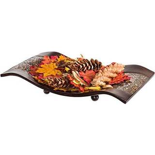 Kreative dufte Schonwerk Centerpiece Home Decor Crackled Mosaic Design Table Decorations til spisestue/stue/sofabordindretning - Bedste bryllup (