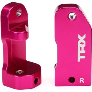 Traxxas 3632P Caster Block Aluminium Pink (2)