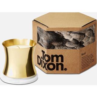 Tom Dixon Candlelight And Scents - 'Root' candle, large in BRASS WAX