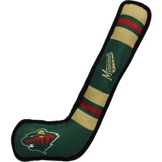Pets First NHL Minnesota Wild Stick Legetj til hunde og katte. Spil hockey med dit kledyr med denne licenserede belnning for hrdt legetj!