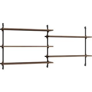 Moebe Vægreolsystem WS.65.2 - Smoked-Oak/Black