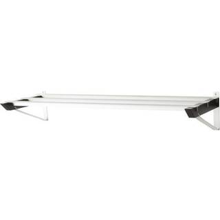 Hoigaard SR-3 skohylde, L98 cm, lakeret sort og alu