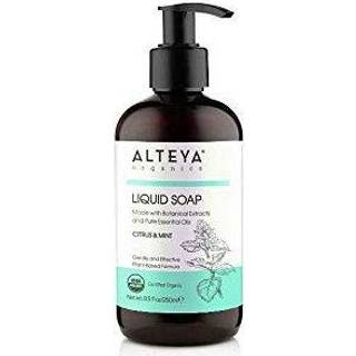 Alteya Organics - Økologisk Flydende Sæbe - Citrus & Mint 250ml