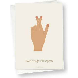 Tilbud: Spar 80% - Good Things Will Happen - Kort fra ViSSEVASSE