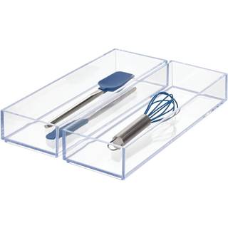 Idesign klarhedsskuffe køkken og badeværelsesorganisation sølvtøj spatler gadgets stor set på 2
