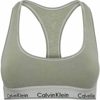 Unlined Bralette W - MC Mineral Dye Eco Green (L)