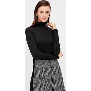 Pieces - Pcsirene Ls Rollneck - Bluser og skjorter til kvinder - Black - S