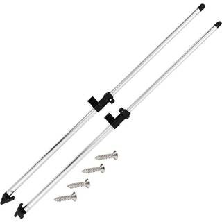 støttestolper til bimini-top 2 stk. aluminium