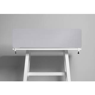 Lintex Edge Table bordskærmvæg 1000x400mm lys grå med mørkegrå liste