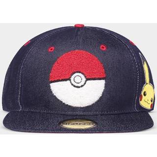 Pokemon Denim Snapback Cap Logo