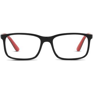 Ray - Ban Børn RY1621 3928 Optiske stel Injiceret Sort Firkantet