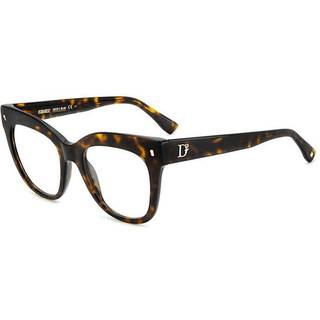 Dsquared2 D2 0098 086 51 Briller Kvinder Tortoiseshell - Dark Tortoise - 51mm
