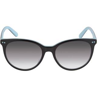 Calvin Klein Kvinde CK18509S 004 Solbriller Acetat Sort Grå Rund