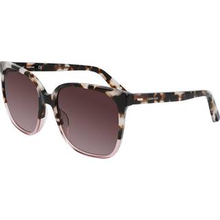 Calvin Klein Kvinde CK21707S 111 Solbriller Acetat Havana Brun Firkantet Skygge