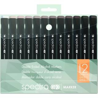 Spectra Warm Grey 12/Set