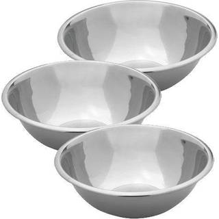 Heavy Duty rustfrit st?l spejl finish Commercial Restaurant Mixing Bowl 3 Quart (S?t p? 3)