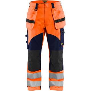 Blåkläder 1589 Multinorm Buks Inherent / Multinorm Arbejdsbuks Inherent - D92 - High Vis Orange/Marineblå
