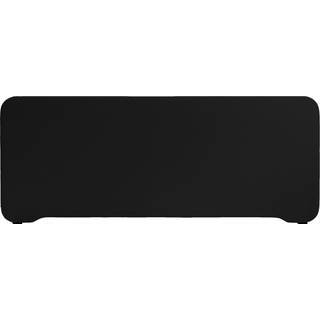 Lintex Edge Table bordskærmvæg 100x40cm beige med rosa liste
