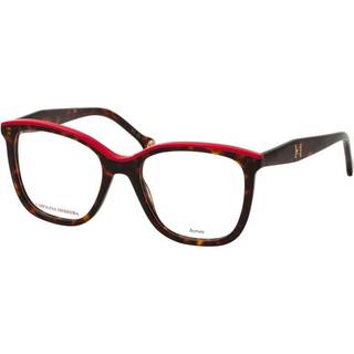Carolina Herrera Kvinde HER 0146 O63 Optiske stel Acetat Havana/Rød Firkantet