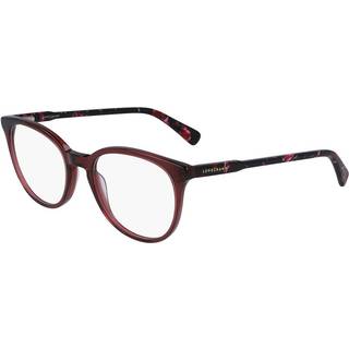 LONGCHAMP Kvinde LO2608 611 Optiske stel Acetat Rød Firkantet Normal Fotokromatisk