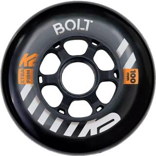 K2 Urban Bolt Inliner Hjul 2-Pak (100mm - Sort)