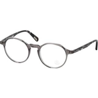 Moncler Mand ML5120 001 Optiske stel Outlet Acetat Sort Rund Normal